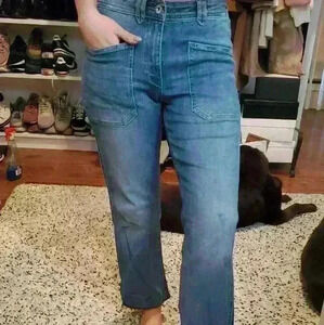 Madison regular cut blue jeans